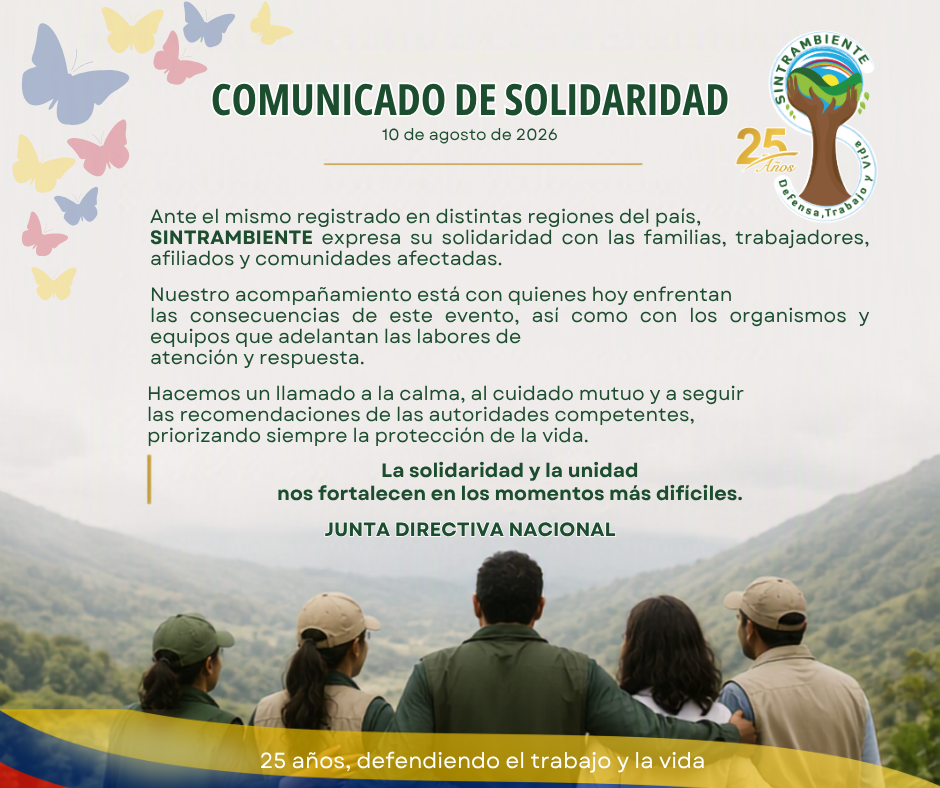 Solidaridad (Post de Facebook)
